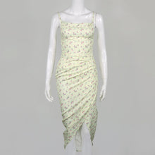 Load image into Gallery viewer, Summer Boho Floral Beach Dress Casual Holiday Dresses Sexy Pink Slip Sundress Vacation Clothes For Women Vestido De Mujer 2021