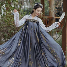 Load image into Gallery viewer, Summer Chinese Hanfu Princess Dress Women Fairy Folk with Kimono Female Dance Oriental Costume Chinese Clothes