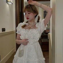 Load image into Gallery viewer, Summer Kawaii Lolita Dress Women Korean Party Evening Elegant Sweet Dress Female Short Sleeve Princess Casual Y2k Dress 2021