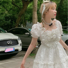 Load image into Gallery viewer, Summer Kawaii Lolita Dress Women Korean Party Evening Elegant Sweet Dress Female Short Sleeve Princess Casual Y2k Dress 2021