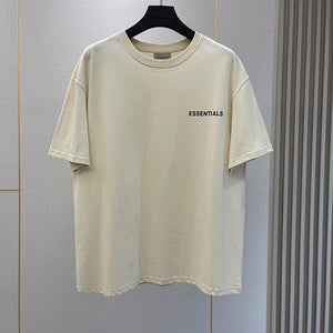 Summer New Essentials T-Shirts High street Hip-Hop Style 100% Cotton Quality Men and Women Oversized Sport T-Shirt