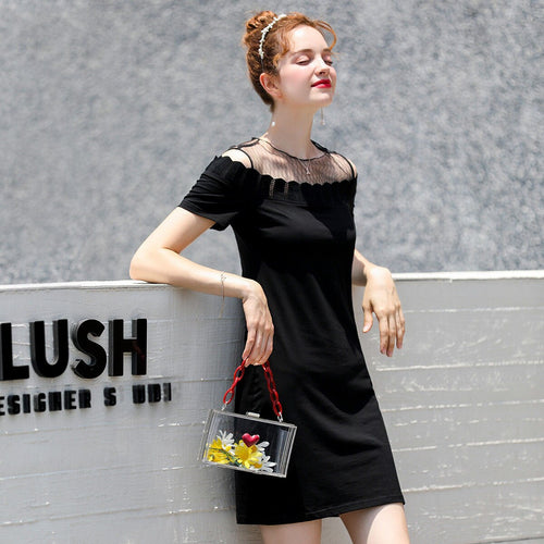 Summer Office Lady Dress Midi Woman Bodycon Sexy Dress Dresses Birthday Outfits Women Party Clothing 2020 Kawaii Vintage Black