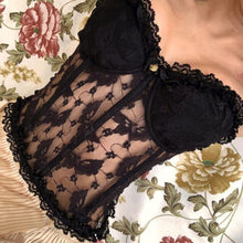 Load image into Gallery viewer, Summer Sexy Lace Off Shoulder Women Elegant Party Tube Top White Black Tank Tops Club Night Wear Crop Tops High Quality Female