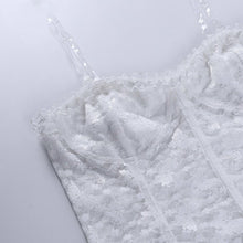 Load image into Gallery viewer, Summer Sexy Lace Off Shoulder Women Elegant Party Tube Top White Black Tank Tops Club Night Wear Crop Tops High Quality Female