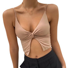 Load image into Gallery viewer, Summer Sexy Off Shoulder Top Slim Solid V-neck Women Shirts High Quality Street Style Womens Tops And Blouses 2021 Рубашки