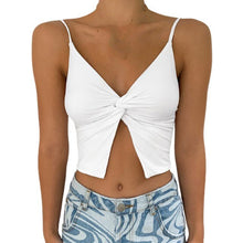 Load image into Gallery viewer, Summer Sexy Off Shoulder Top Slim Solid V-neck Women Shirts High Quality Street Style Womens Tops And Blouses 2021 Рубашки