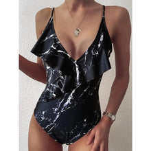 Load image into Gallery viewer, Summer Sexy Print One Piece Swimsuit Closed Female Swimwear Push Up Body Women&#39;s Swim Wear Bathing Suit Beach Pool Bather 2021
