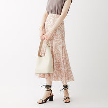 Load image into Gallery viewer, Summer Sweet Japan Style Elegant Mermaid Faldas Mujer Folral Print Trumpet Skirts Woman Chic Irregular High Waist Skirt Feminino