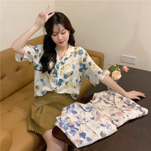 Load image into Gallery viewer, Summer Temperament Leisure Oil Painting Oversized Shirt Tops Shirts For Women Plus Size Boho Clothing Korean Fashion Tee 2021