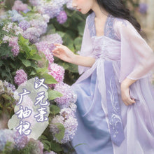Load image into Gallery viewer, Summer Women Ancient Chinese Style Hanfu Dress Traditional Tang Dynasty Princess Clothes Ladies Embroidery Chiffon Fairy Dresses