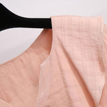 Load image into Gallery viewer, Summer suit shorts female plus size 2021 new Korean version of the ruffled V-neck top high waist casual shorts two-piece suit