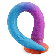 Load image into Gallery viewer, Super Long Tentacle Dildo Soft Silicone Luminous Butt Plug Dragon Dildo with Suction Cup Prostate Massage Sex Toys for Women Men