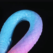 Load image into Gallery viewer, Super Long Tentacle Dildo Soft Silicone Luminous Butt Plug Dragon Dildo with Suction Cup Prostate Massage Sex Toys for Women Men
