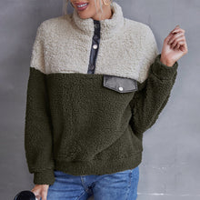 Load image into Gallery viewer, Sweatshirt for Women Autumn Harajuku Hoodies Oversized Pullovers Korean Style Tops Warm Fleece Fluffy Winter Hoodies