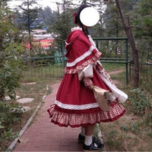 Load image into Gallery viewer, Sweet New Spring Lolita Dress for Woman 2022 Bandage Dresses Fresh Mori Girl Cosplay Costumes Party OP Dresses Kawaii
