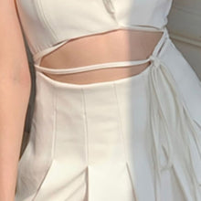Load image into Gallery viewer, Sweet Skirts Suits Female Fashion Sexy Sleeveless Vest Top + High Waist Pleated Skirt Two Piece Sets Ensembles Femme 2021 Summer