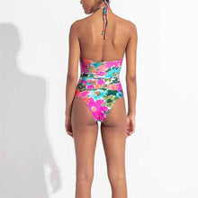 Load image into Gallery viewer, Swimsuit With Skirt Two Pieces Tankini Summer Beach Sun Protection Print Floral Tie Dye Push Up Micro Women&#39;s Suit Surf Wear