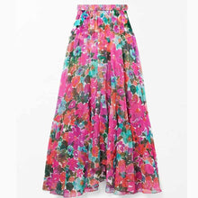 Load image into Gallery viewer, Swimsuit With Skirt Two Pieces Tankini Summer Beach Sun Protection Print Floral Tie Dye Push Up Micro Women&#39;s Suit Surf Wear