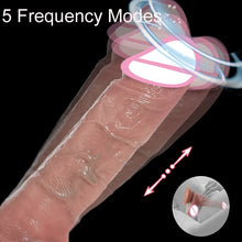 Load image into Gallery viewer, Telescopic Heating Vibrators for Women Clitoris Powerful Tongue Licking Sex Machine Female Dildo Vibrator Sex Toys for Womans