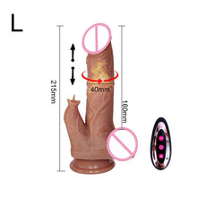 Load image into Gallery viewer, Telescopic Sexy Toys Thrusting Dildo Vibrators for Women Realistic Dildos Female Masturbators Toy Heating Penis With Suction Cup