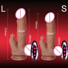 Load image into Gallery viewer, Telescopic Sexy Toys Thrusting Dildo Vibrators for Women Realistic Dildos Female Masturbators Toy Heating Penis With Suction Cup