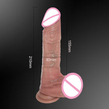 Load image into Gallery viewer, Telescopic Vibrating Thrusting Realistic Dildo Female Masturbation With Suction Cup Heating Penis Remote Control Dick For Women
