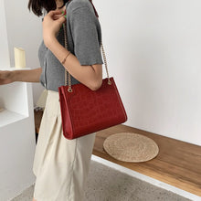 Load image into Gallery viewer, Teste padrão de pedra pequeno couro do plutônio sacos de ombro para as mulheres 2022 senhora crossbody saco moda feminina bolsas