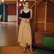 Load image into Gallery viewer, Thailand Beach Holiday Casual Pants Women Summer High waist split Loose wide-legged Trousers Female Autumn Long pants