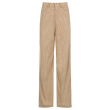 Load image into Gallery viewer, The United States New Retro Super Light Core Velvet Slacks, Brown Wide Leg Pants, Street Style Comfortable Jeans