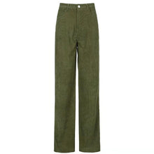 Load image into Gallery viewer, The United States New Retro Super Light Core Velvet Slacks, Brown Wide Leg Pants, Street Style Comfortable Jeans