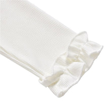 Load image into Gallery viewer, Thorn Tree Shirts 2021 New Sexy Women Deep V-neck Lace-up Ruffles Long Sleeve Blouse Spring Style Knotted Short Shirt Crop Tops