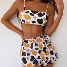 Load image into Gallery viewer, Three Pieces Swimwear Women Bikinis 2021 Swimsuit Women Push Up Bikini Femme Biquini Swim Suit Beach