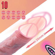 Load image into Gallery viewer, Thrusting Realistic Dildo Vibrator Heating Vibrators Feels Like Skin Suction Cup Penis Remote Control Adult Sex Toys  for Women