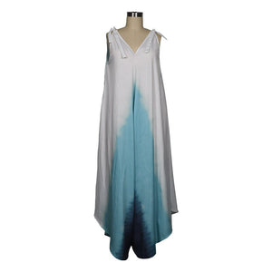 Tie-dye Print Sleeveless 2020 Women Playsuit Jumpsuit Spring Summer Casual Overalls Playsuits Sexy Loose Strap Rompers Wearuit