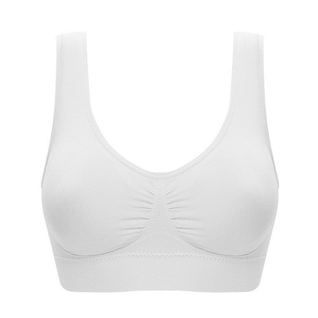 Top selling Bras Plus Size 5XL Seamless Bra Sexy Wire Free Top Lingerie Breathable BH Women deep v-neck backless body sexy bra