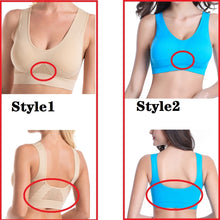 Load image into Gallery viewer, Top selling Bras Plus Size 5XL Seamless Bra Sexy Wire Free Top Lingerie Breathable BH Women deep v-neck backless body sexy bra