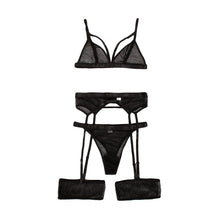 Load image into Gallery viewer, Transparent Bra Underwear Set Sexy Bra and Panty Sets for Women Girls  Intimates Push Up Ultra Thin Bra See Through Lingerie Hot