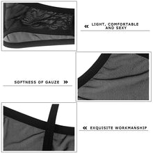 Load image into Gallery viewer, Transparent Women&#39;s Bra Hollow Out Stylish Sleeveless Lace Bralette Crochet Solid Tank Flower Mesh Unlined Bra Vest Sexy Bras