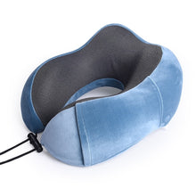 Load image into Gallery viewer, U Shaped Memory Foam Neck Pillows Soft Travel Pillow Massage Neck Pillow Sleeping Airplane Pillow Cervical Healthcare Bedding