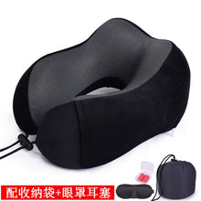 Load image into Gallery viewer, U Shaped Memory Foam Neck Pillows Soft Travel Pillow Massage Neck Pillow Sleeping Airplane Pillow Cervical Healthcare Bedding