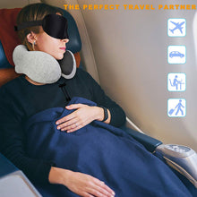 Load image into Gallery viewer, U Shaped Memory Foam Neck Pillows Soft Travel Pillow Massage Neck Pillow Sleeping Airplane Pillow Cervical Healthcare Bedding