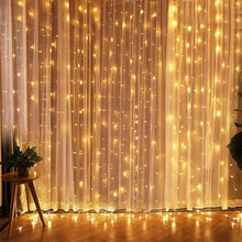 Load image into Gallery viewer, USB Festoon String Light Fairy Garland Curtain Light Christmas Light Christmas Decor For Home Holiday Decorative New Year Lamp