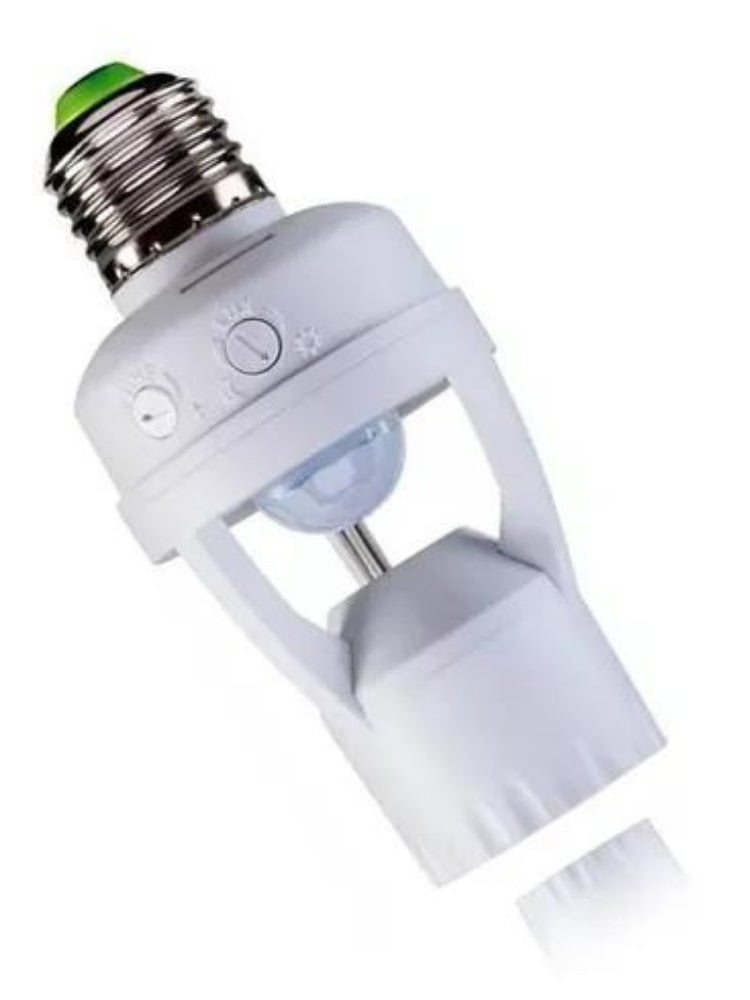 Presence Sensor P/Socket Lamp E27 C/Photocell