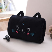 Load image into Gallery viewer, USB electric heating hand warmer cartoon hand warmer pad girl warm baby warm hand plush pillow warm hand pillow