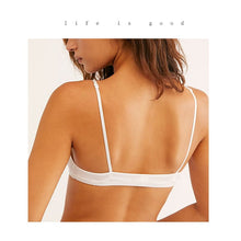 Load image into Gallery viewer, Underwear set Ladies Cotton Underwear Fashion Bralett Ribbed Girl Lingerie Set Push Up bralette Sexy Bras And Panty Sets