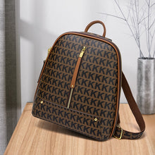 Load image into Gallery viewer, Urban Backpack Bag for Women Fashion Girl Bags Leather Backpacks Luxury Designer Aesthetic Printing Word Bagpack Cute Travelbags