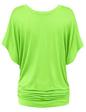 Load image into Gallery viewer, V Neck Women&#39;s Tunic Large Size Fashion Shirts Short Sleeve Basic Top Tee XXXL XXXXL XXXXXL Clothes