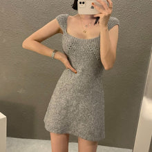 Load image into Gallery viewer, V-neck Single Breasted Loose Knit Cardigan Simple All Match Autumn 2022 New Elegant Sweater Coat Korean Style Elegant Pull Femme