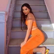 Load image into Gallery viewer, Vacation Causal Sexy Bandage Beach Midi Dress Women Halter Cut Out Backless Bodycon Party Long Dresses 2021 Summer Club Outfits