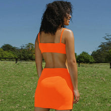 Load image into Gallery viewer, Vacation Knitted Maxi Dresses for Women Summer 2021 Elegant Sexy Party Cut Out Backless Bodycon Dress Women Party Dress